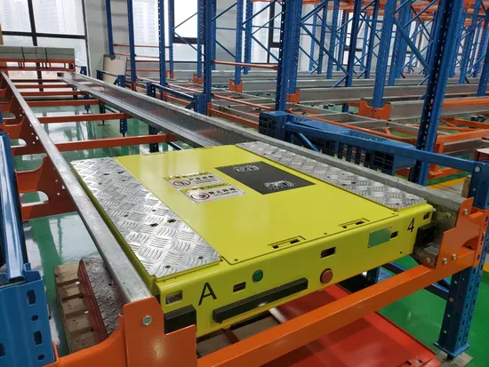 High Speed Heavy Duty Customized Radio Shuttle Pallet Racking for Warehouse Storage