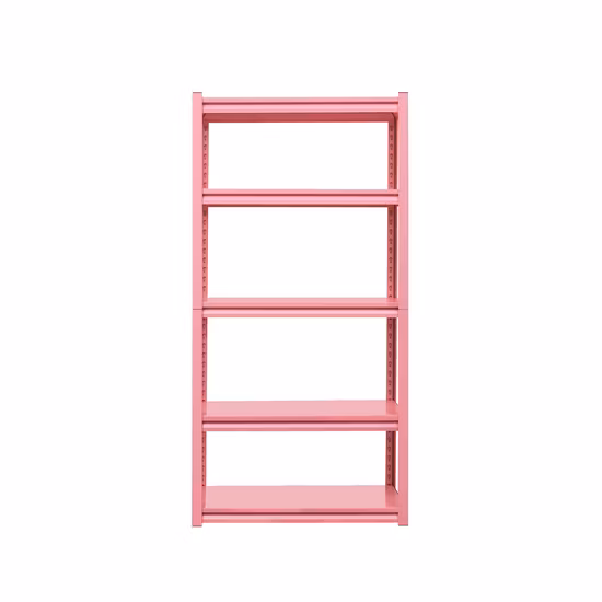 家庭用メタルシェルフ、スロットコーナー付きスチールシェルフ、4段を購入: キッチン＆ホーム